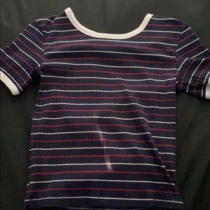 soft striped t shirt m